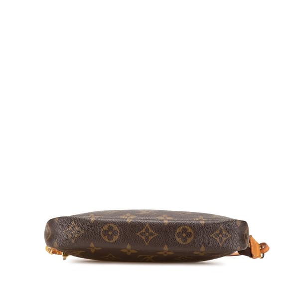Pre-owned Louis Vuitton Monogram Pochette Accessoires Brown