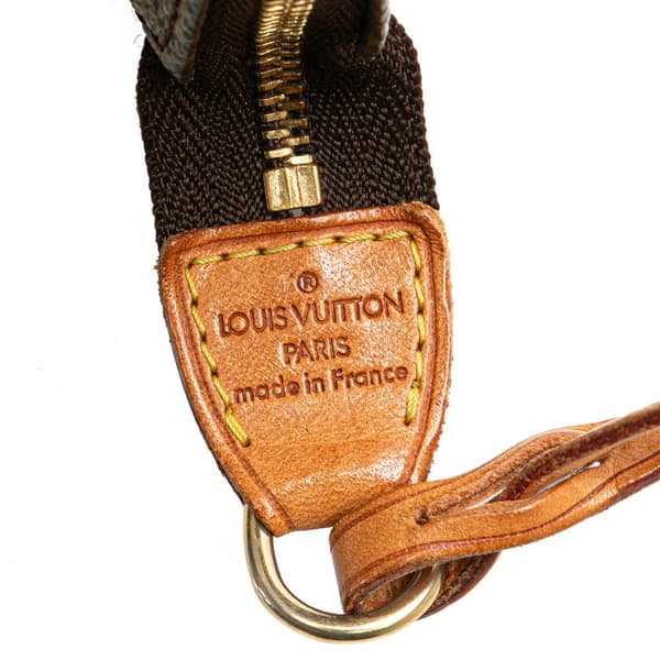 Pre-owned Louis Vuitton Monogram Pochette Accessoires Brown