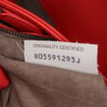 Miniatyrbild 7 av 10: Pre-owned Bottega Veneta Large Nappa Intrecciato Olimpia Shoulder Bag Red