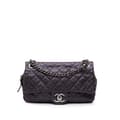 Pikkukuva 1 / 10: Pre-owned Chanel Jumbo Quilted Caviar Easy Flap Purple