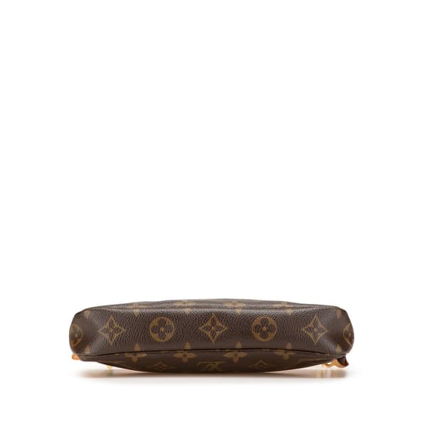 Pre-owned Louis Vuitton Monogram Pochette Accessoires Brown