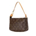 Miniatyrbillede 2 af 10: Pre-owned Louis Vuitton Monogram Pochette Accessoires Brown