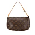 Miniatyrbillede 1 af 10: Pre-owned Louis Vuitton Monogram Pochette Accessoires Brown