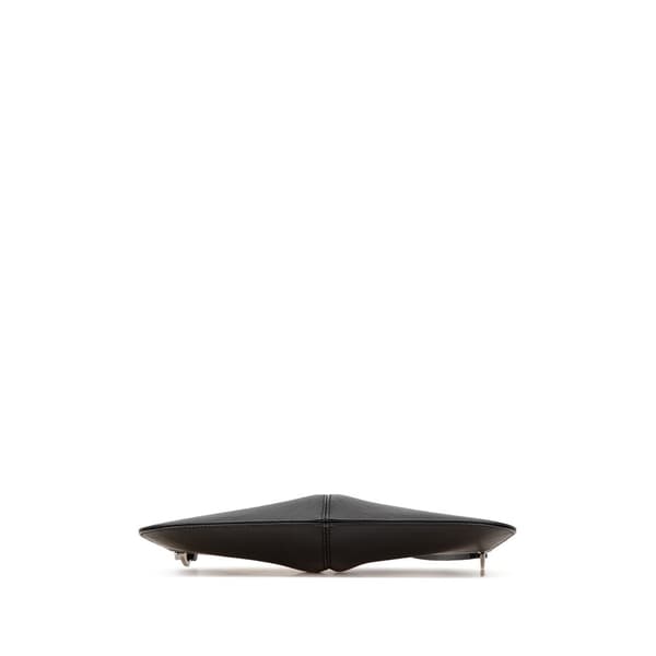 Pre-owned Louis Vuitton Epi Demi Lune Pochette Black