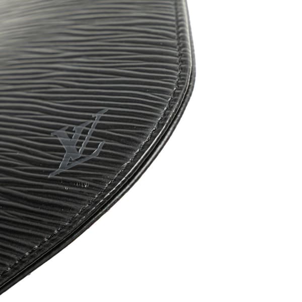 Pre-owned Louis Vuitton Epi Demi Lune Pochette Black