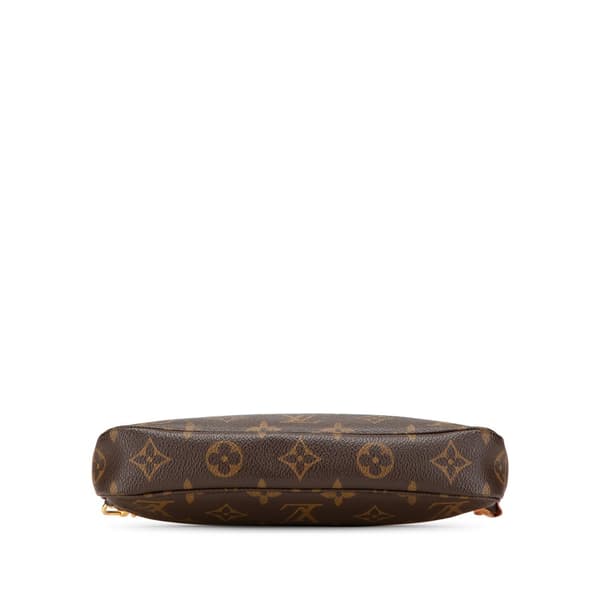 Pre-owned Louis Vuitton Monogram Pochette Accessoires Brown
