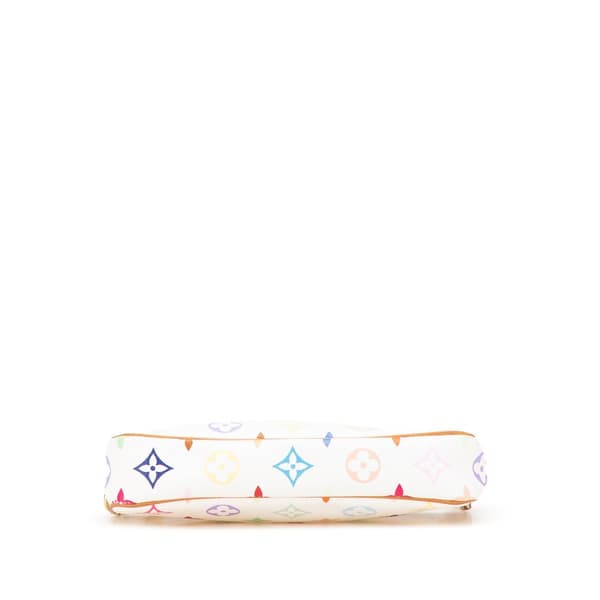 Pre-owned Louis Vuitton Monogram Multicolore Pochette Accessoires White