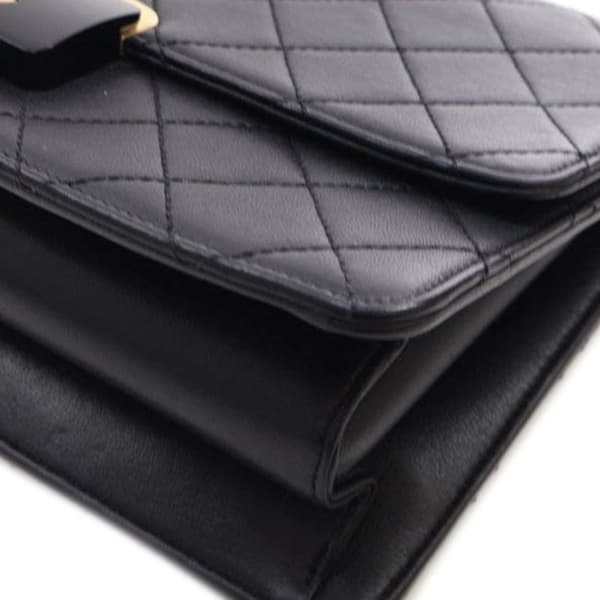 Pre-owned Chanel Large Sheepskin Beauty Lock Flap Black