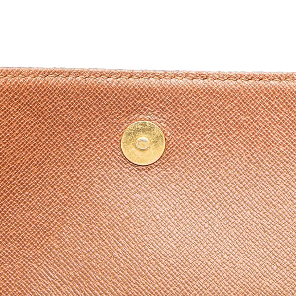 Pre-owned Louis Vuitton Monogram Musette Tango Short Strap Brown