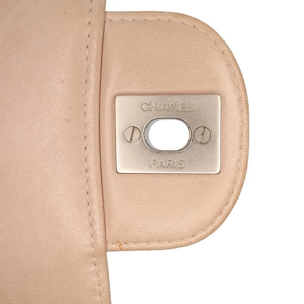 Pre-owned Chanel Medium New Travel Line Nylon Single Flap Brown