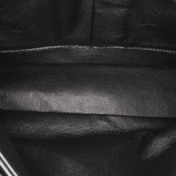 Pre-owned Chanel Jumbo Classic Patent Double Flap Black