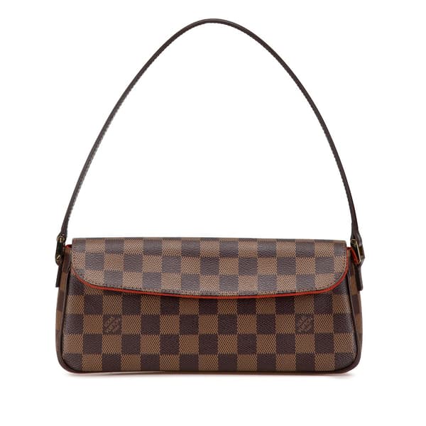 Pre-owned Louis Vuitton Damier Ebene Recoleta Brown