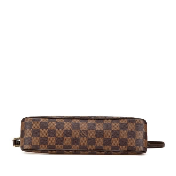 Pre-owned Louis Vuitton Damier Ebene Recoleta Brown