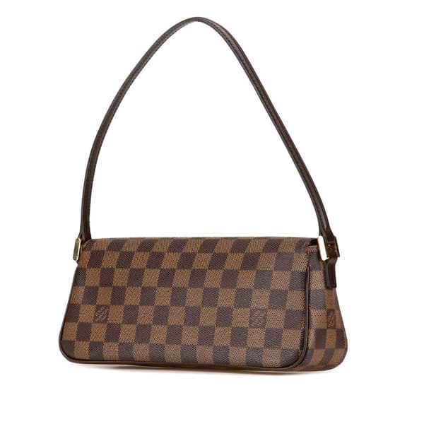 Pre-owned Louis Vuitton Damier Ebene Recoleta Brown