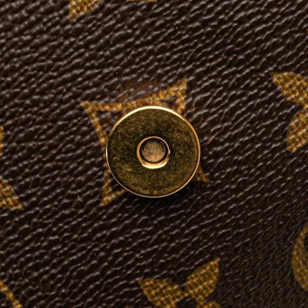 Pre-owned Louis Vuitton Monogram Musette Salsa Short Strap Brown