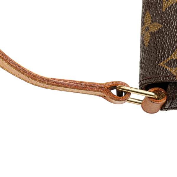 Pre-owned Louis Vuitton Monogram Musette Salsa Short Strap Brown