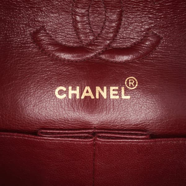 Pre-owned Chanel Small Classic Lambskin Double Flap Black