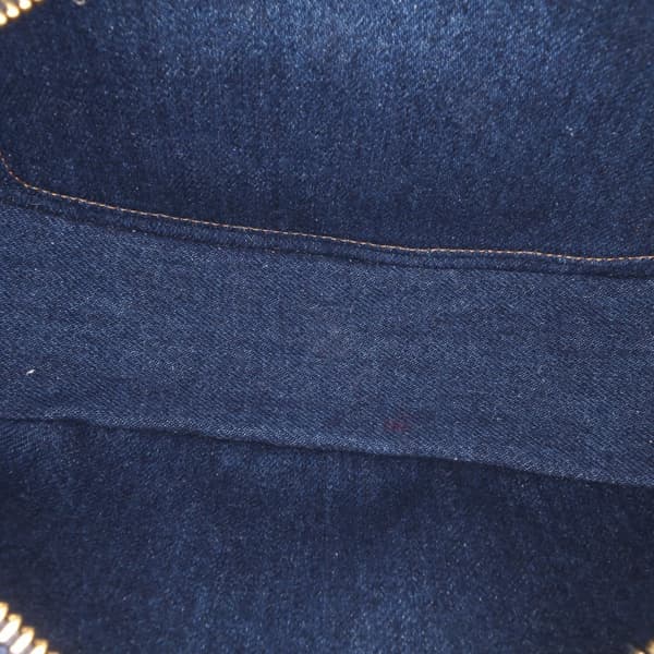 Pre-owned Celine Denim Ava Shoulder Bag Blue
