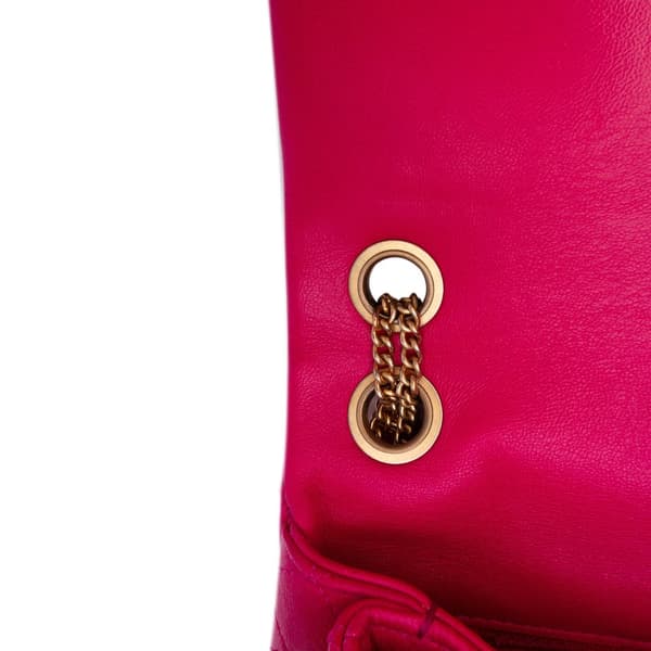 Pre-owned Chanel Small Quilted Lambskin On And On Chain Flap Pink