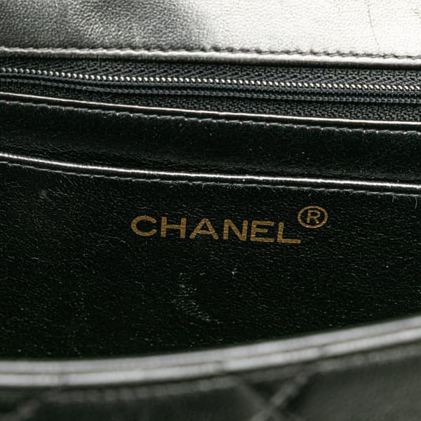 Pre-owned Chanel Jumbo XL Classic Lambskin Single Flap Black