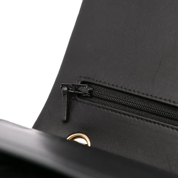 Pre-owned Chanel Jumbo Classic Lambskin Double Flap Black