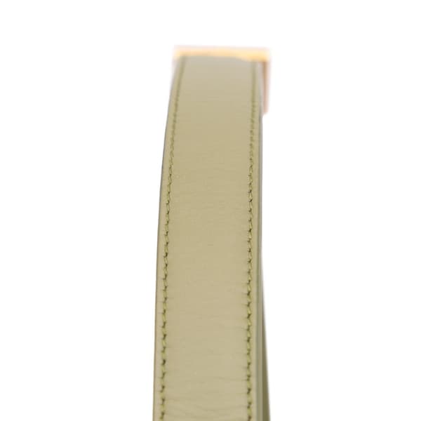 Pre-owned Saint Laurent Leather Le 5 a 7 Shoulder Bag Green