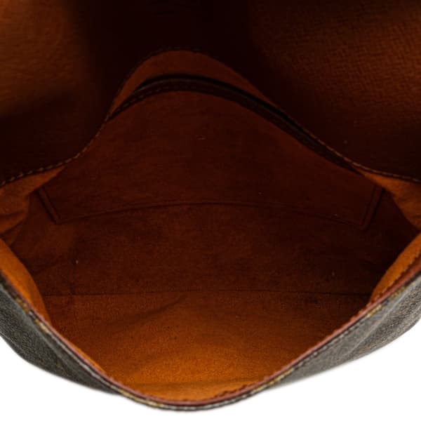 Pre-owned Louis Vuitton Monogram Musette Salsa Short Strap Brown