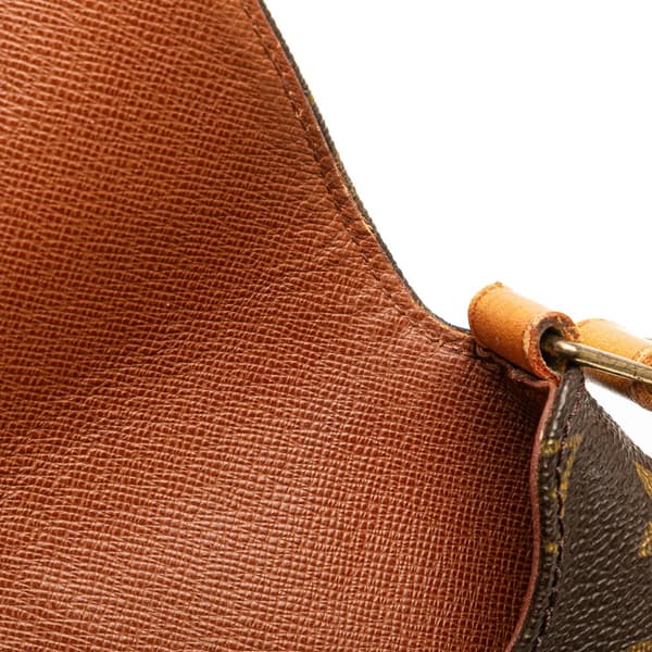 Pre-owned Louis Vuitton Monogram Musette Salsa Short Strap Brown