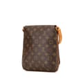 Miniatyrbild 2 av 10: Pre-owned Louis Vuitton Monogram Musette Salsa Short Strap Brown