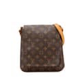 Miniatyrbild 1 av 10: Pre-owned Louis Vuitton Monogram Musette Salsa Short Strap Brown