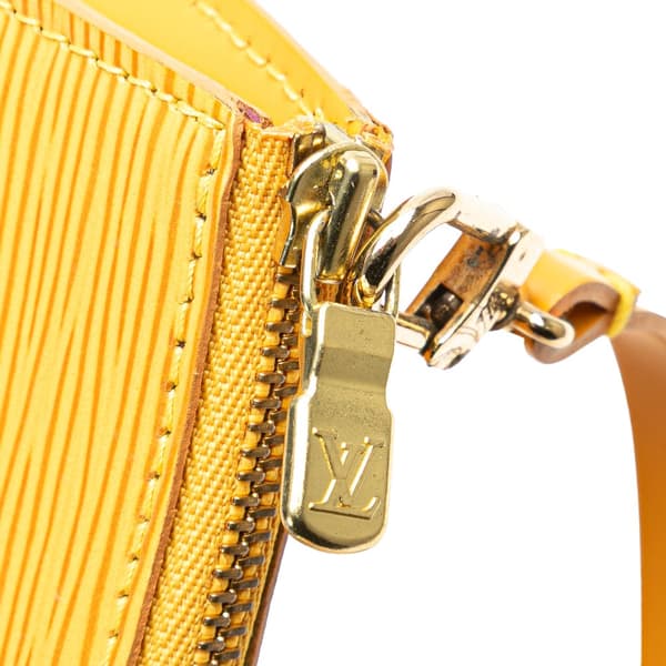 Pre-owned Louis Vuitton Epi Pochette Accessoires Yellow