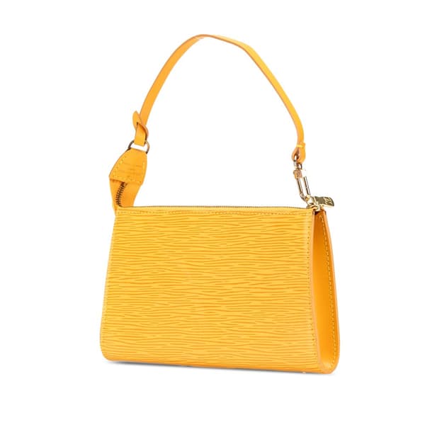 Pre-owned Louis Vuitton Epi Pochette Accessoires Yellow