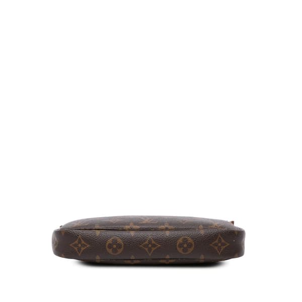 Pre-owned Louis Vuitton Monogram Pochette Accessoires Brown