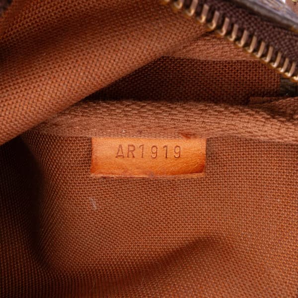 Pre-owned Louis Vuitton Monogram Pochette Accessoires Brown