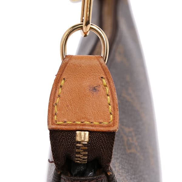Pre-owned Louis Vuitton Monogram Pochette Accessoires Brown