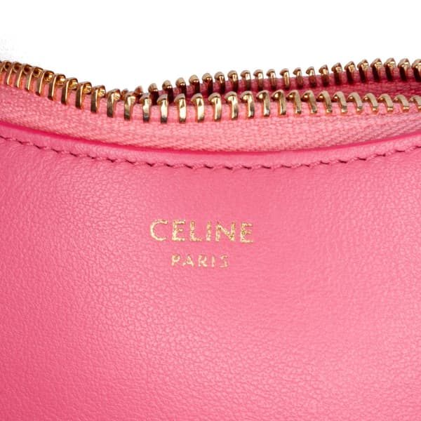 Pre-owned Celine Mini Smooth Calfskin Ava Shoulder Bag Pink