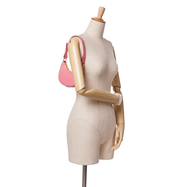 Pre-owned Celine Mini Smooth Calfskin Ava Shoulder Bag Pink