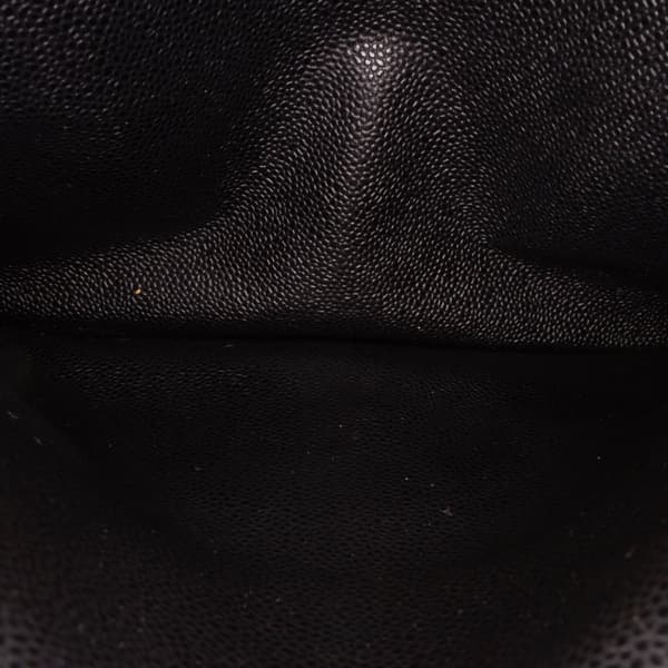 Pre-owned Chanel Jumbo Classic Caviar Double Flap Black