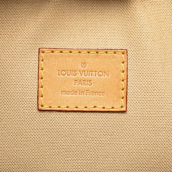 Pre-owned Louis Vuitton Damier Azur Figheri GM White