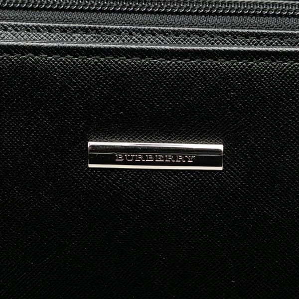 Pre-owned Burberry Leather Shoulder Bag Black