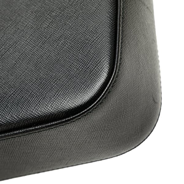 Pre-owned Burberry Leather Shoulder Bag Black