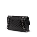 Pikkukuva 2 / 10: Pre-owned Chanel Medium Classic Chevron Patent Double Flap Black