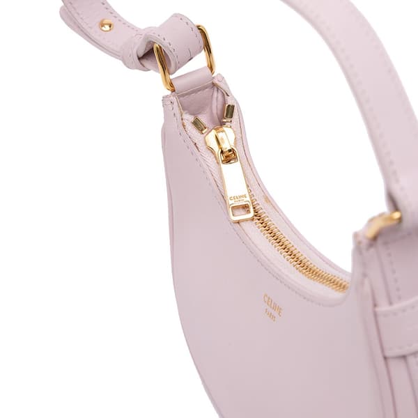 Pre-owned Celine Mini Smooth Calfskin Ava Shoulder Bag Pink