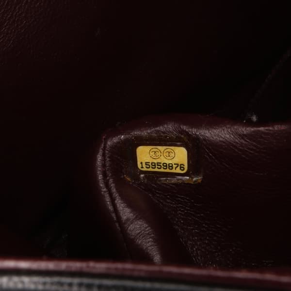Pre-owned Chanel Jumbo Classic Lambskin Double Flap Black