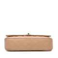 Miniatyrbild 3 av 10: Pre-owned Chanel Medium Classic Caviar Double Flap Brown