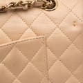 Miniatyrbild 10 av 10: Pre-owned Chanel Medium Classic Caviar Double Flap Brown