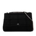 Pikkukuva 1 / 10: Pre-owned Chanel Jumbo Reissue 2.55 Choco Bar Wool Felt Identification Flap Black
