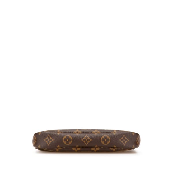 Pre-owned Louis Vuitton Monogram Pochette Accessoires Brown