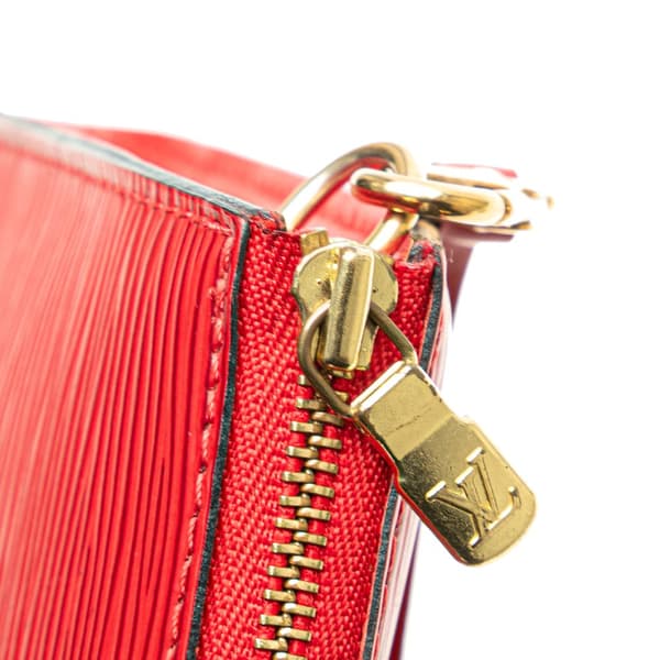 Pre-owned Louis Vuitton Epi Pochette Accessoires Red