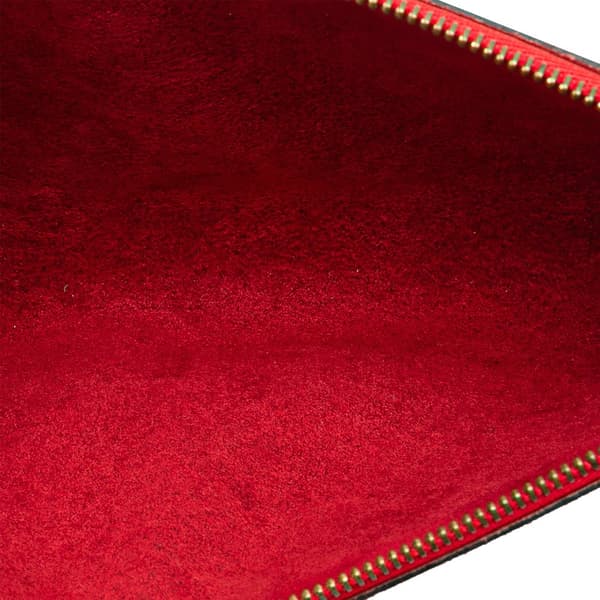 Pre-owned Louis Vuitton Epi Pochette Accessoires Red
